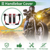 Motorcycle Hand Grips Cover End Grips Diamond Pattern
