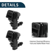 Jeep Grand Cherokee WK2 Set Front Windshield Washer Nozzles (2011 - 2023)