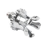 Harley Touring Dyna Silver Crown Rear Mudguard Seat Bolt Nut (1996+)