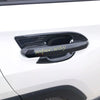 Toyota Highlander ABS Carbon Fiber Door Handle Bowl Cup Covers (2020–2024)