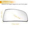 Ford Transit 150 Driver Left Side Mirror Glass (2015-2023)