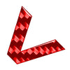 Car Badge Emblem - Window Door Wall Carbon Red Letter Decals