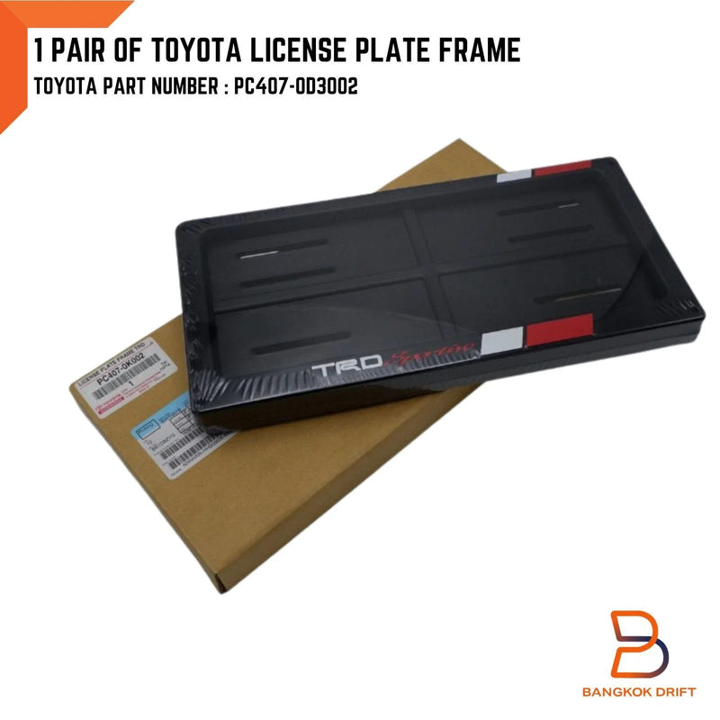 Toyota TRD Sportivo License Plate Frame