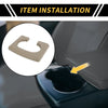 Ford F-150 (2004-2014) - Brown Replacement Center Console Cup Holder Pad