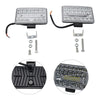 Car LED Headlights Rectangular 2 x 3x5 Inch 60W
