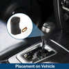 Chevrolet Equinox Black Carbon Fiber Gear Shift Knob Cover (2010-2017)