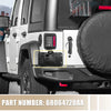 Jeep Wrangler JK License Plate Holder with Lamp (2007-2018)