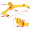Universal Motorcycle Dual Way Gear Shift Lever Footrest Pedal Shifter Gold