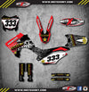 Honda CRF 125 (2013-2016) - STAR STYLE Decals Full Custom Graphic Kit