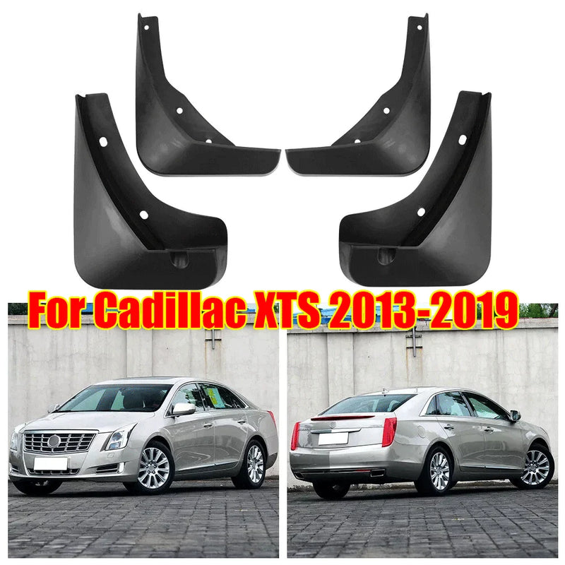 Cadillac XTS Mud Flaps / 4Pcs Front & Rear / Fender Guards (2013–2019)