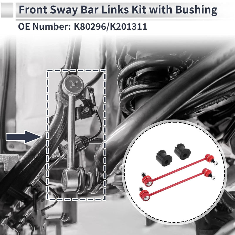 Mercury Mariner Front Stabilizer Bar Links & Bushings (2005-2007)