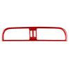 Fiat 500 Red Center Console Air Vent Outlet Panel Cover Trim (2012-2015)