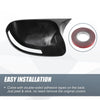 Honda Civic 9th Gen Rearview Mirror Cover Overlay Carbon Fiber (2012-2015)
