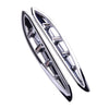 Toyota Venza Chrome Front Fog Light Lamp Covers (2021-2024)
