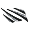 VW Golf 8 GTD GTE R Line Front Bumper Side Spoiler Splitter (2020-2023)