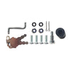 Car Central Locking Handles 1x Power Operated Black Whale Tail Locks