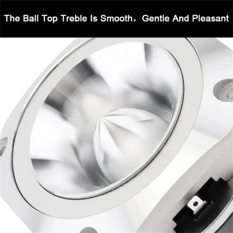 Vehicle Auto Stereo 4 Inch 600W 6OHM Universal Aluminum Tweeter