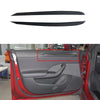 Tesla Model S 2022+ Carbon Fiber Interior Front Door Panel Cover Trim Strip