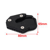 Honda CRF250L Kickstand Black Side Stand Extension Pad (2013-2016)