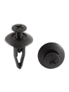 Honda 15 Pcs 7.5mm Plastic Push Rivet Clips