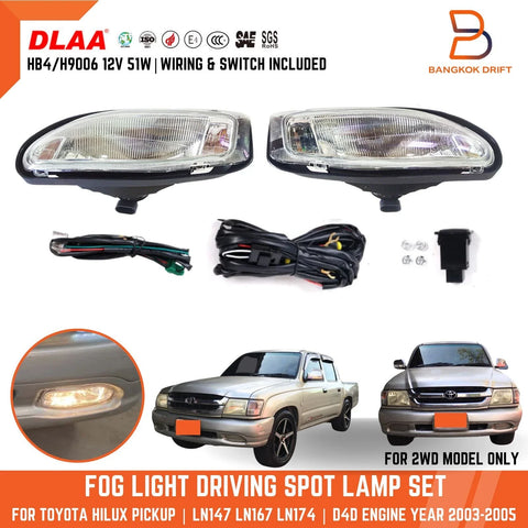 Toyota Hilux MK5 2WD Fog Lamp Spot Light (2003-2005)