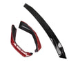 BMW G20 330i Sport Red Front Bumper Spoiler Lip Splitter Kit (2023-2024)
