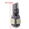 Various Vehicles () 50 x T10 5-SMD 5050 Ice Blue LED Light Bulbs