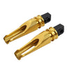 Suzuki GSXR600 / 750 / 1000 Gold Rear Foot Pegs  Passenger Footrests