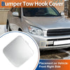 Toyota Rav4 (2009-2011) Silver Tone Front Bumper Tow Hook Cover