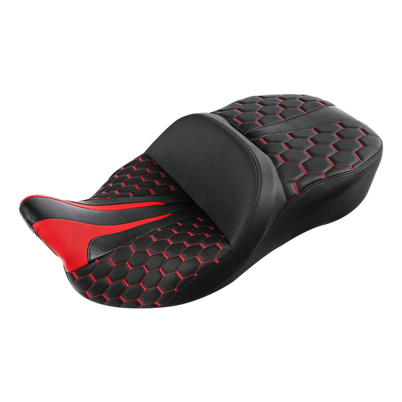 Harley Touring Road Glide Driver Passenger Seat Pad Backrest (2009-2013)