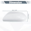 Toyota Camry Rearview Mirror Cover Cap White (2018-2021)