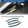 Chevrolet Malibu Side Window Vent Visors Window Deflectors (2016-2024)