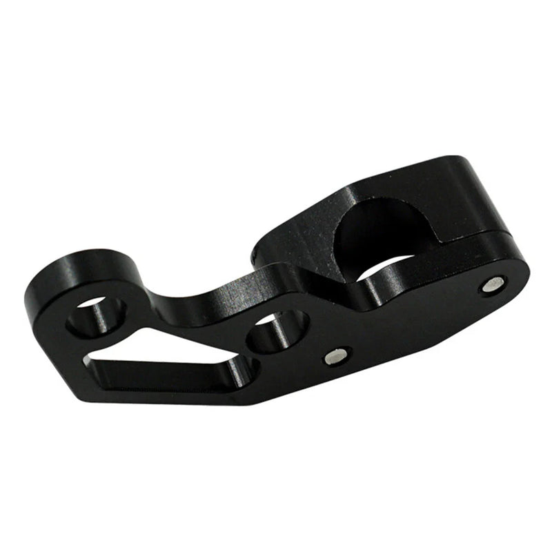 Motor Bikes Aluminum Black Oil Pipeline Brake Line Clamp Protector