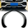Benz GLC X253 Black Front Bumper Spoiler Trim Cover (2020-2021)