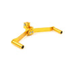 Universal Motorcycle Dual Way Gear Shift Lever Footrest Pedal Shifter Gold