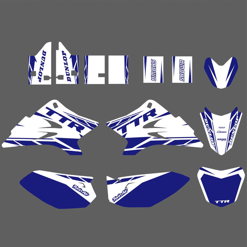 Yamaha TTR50 Graphics Kit Decals (2006-2015)