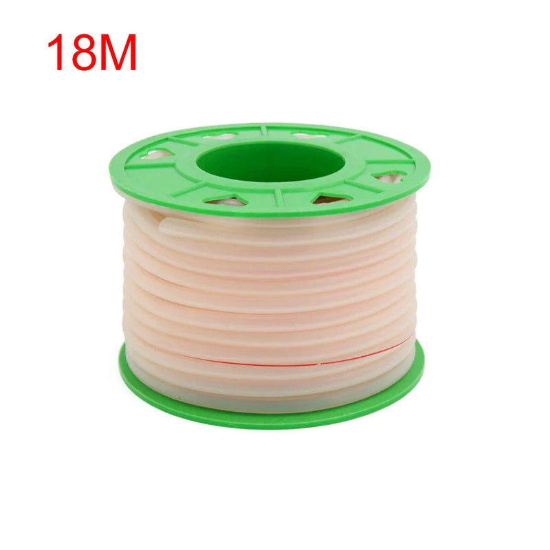 Motorcycle White Silicone Oil Fuel Line Pipe Hose Tube Roll