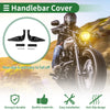 Motorcycle Hand Grips Cover Kit / 7/8" 22mm / Aluminum Rhombus Pattern