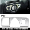 Mercedes Benz B C Class Headlight Switch Button Trim Cover (2015-2023)