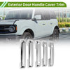Ford Bronco Electroplated Silver Door Handle Cover Trim (2021-2025)