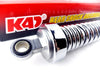 Honda, Suzuki, Yamaha 365mm Chrome Rear Shock Absorbers (Universal)