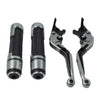 Kawasaki ZX10R / RR Titanium Extendable Brake Clutch Lever Grips (2004-2023)