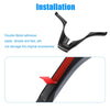 Chevrolet Cruze Steering Wheel Cover Trim Black ABS Plastic (2010-2015)