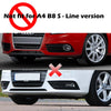 Audi A4 B8 Chrome Honeycomb Fog Light Covers (2009-2012)