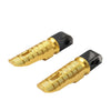 Daytona 660, T100, T120 Gold Rear Passenger Foot Pegs (2016-2024)