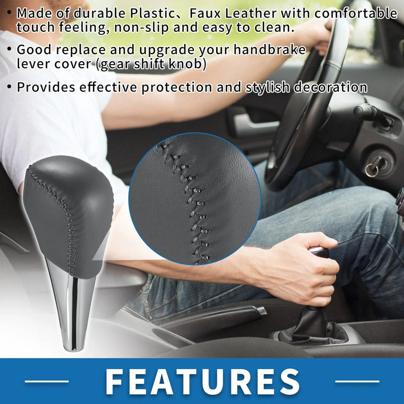 Toyota Camry (2007-2014) Gray Plastic Automatic Gear Shifter Knob