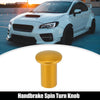 Toyota 86 Scion FR-S Subaru BRZ Gold Tone Handbrake Spin Knob Button