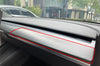 Tesla Model 3 & Y (2017-2023) Matte Black Armrest Panel Cover