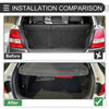 Honda Fit (2012-2013) Black Rear Parcel Shelf Boot Load Cover