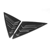 Honda Civic Sedan Carbon Look Window Louver Vent Shutter Cover (2022–25)